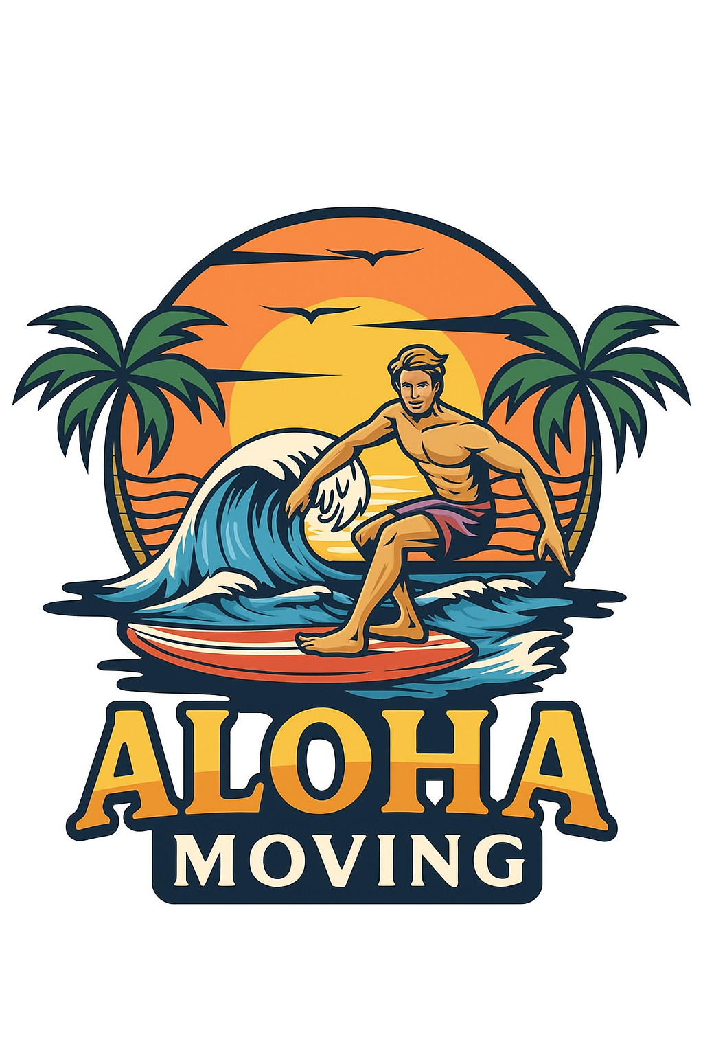 Aloha Moving logo